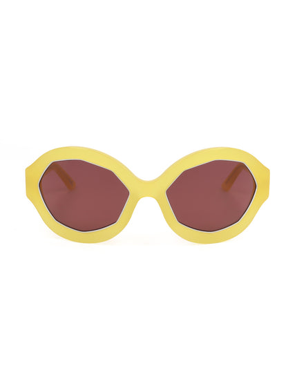 Occhiali da sole MARNI unisex, modello CUMULUS CLOUD YELLOW | Spazio Ottica